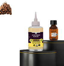 Cinnamon Bark Essential Oil (15ml) & Extre Virgin Olive Carrier Oil (120ml)
